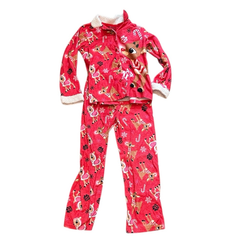 Rudolph the Red-Nosed Reindeer 2-Piece Cozy Pajama Set